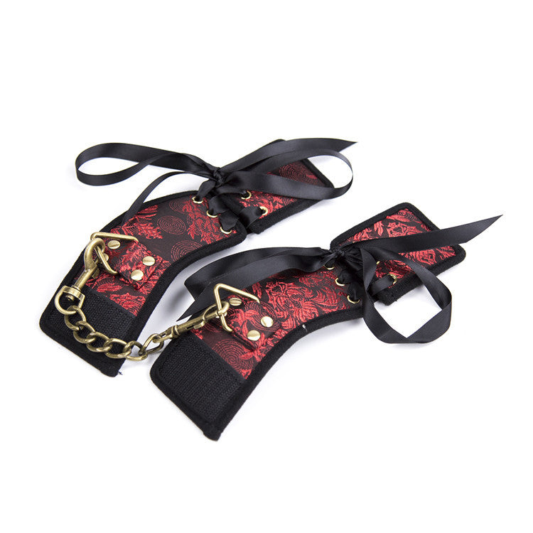 Best Ribbon Local Tyrant Gold Hand And Handcuffs Velcro Tied Hands Restraint Female Sex Toys for Adults - Nikita Studio