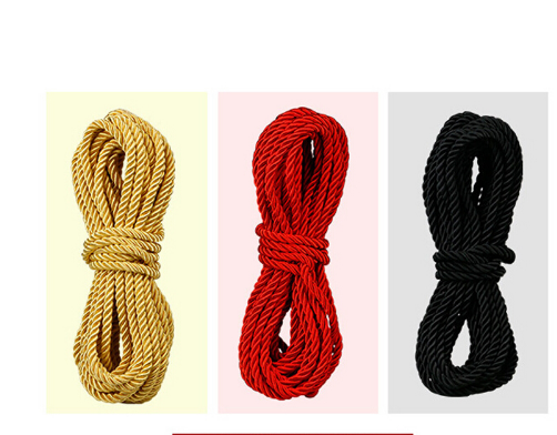 Best 10M Sex Rope Fetish Alternative Slave Bondage Rope Tied Rope Products For Couples Adult Games BDSM Roleplay A3 for Adults - Nikita Studio