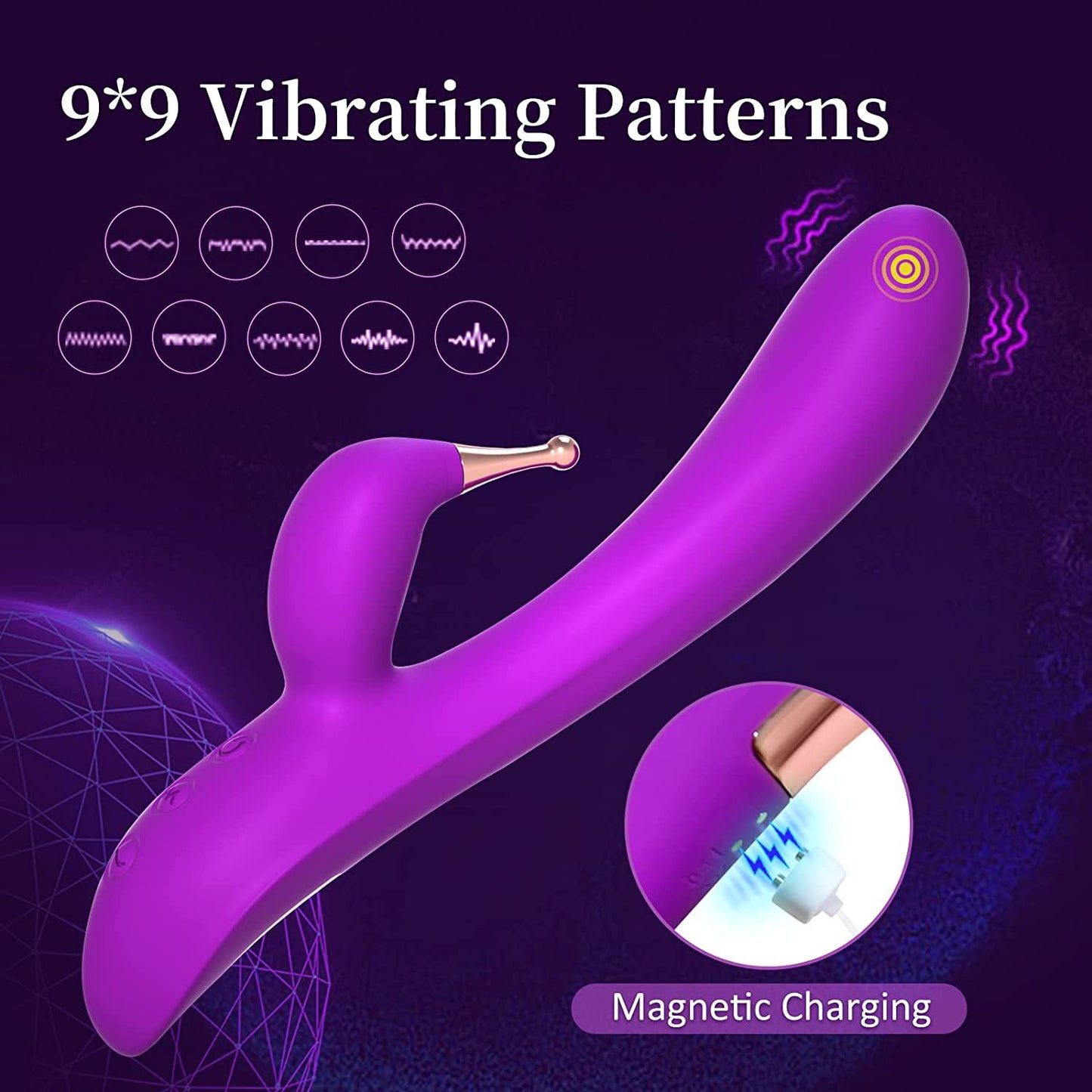 Best Women's Point Tide Vibrating Spear Massage Masturbation Device Supplies for Adults - Nikita Studio