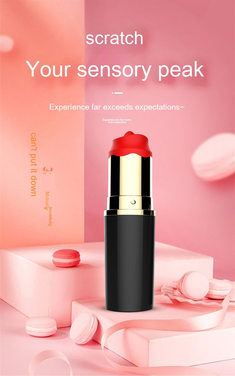 Best Intimate Lipstick Vibrator: Elegant Sensual Pleasure Tool for Women - Nikita Studio