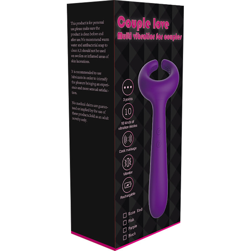 Best 3 motor vibration lock fine ring female masturbation double head massage vibrator for Adults - Nikita Studio