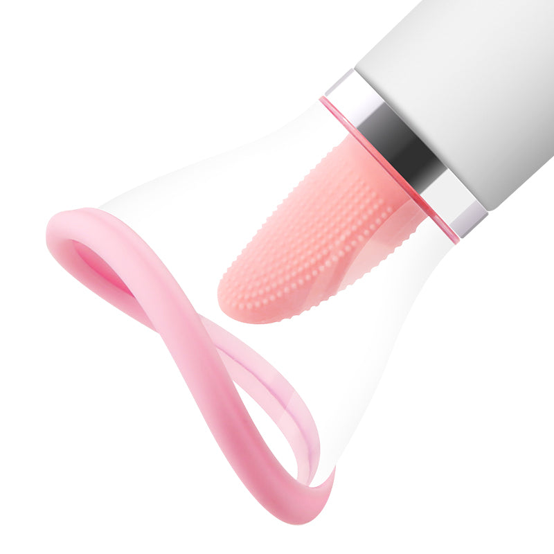 Best Multi Frequency Female Tongue Licking AV Stick  Charging Vibration for Adults - Nikita Studio