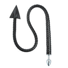 Best Black Tassel Training Scattered Whip Acrylic Handle Pointer Props for adults - Nikita Studio