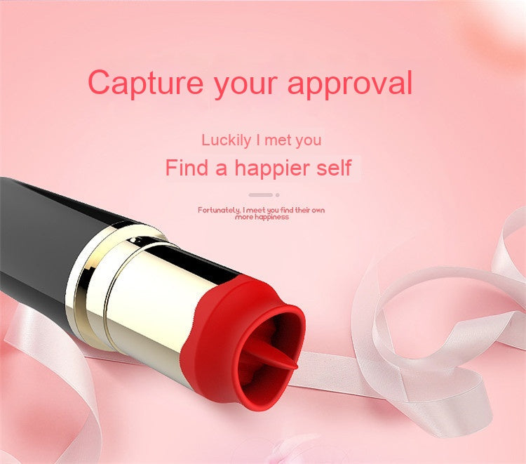 Best Intimate Lipstick Vibrator: Elegant Sensual Pleasure Tool for Women - Nikita Studio