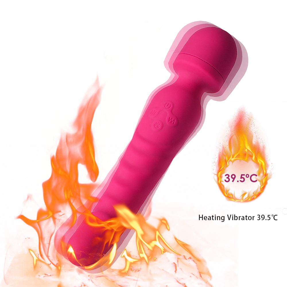 Best Double motor heating vibrating rod for Adults - Nikita Studio