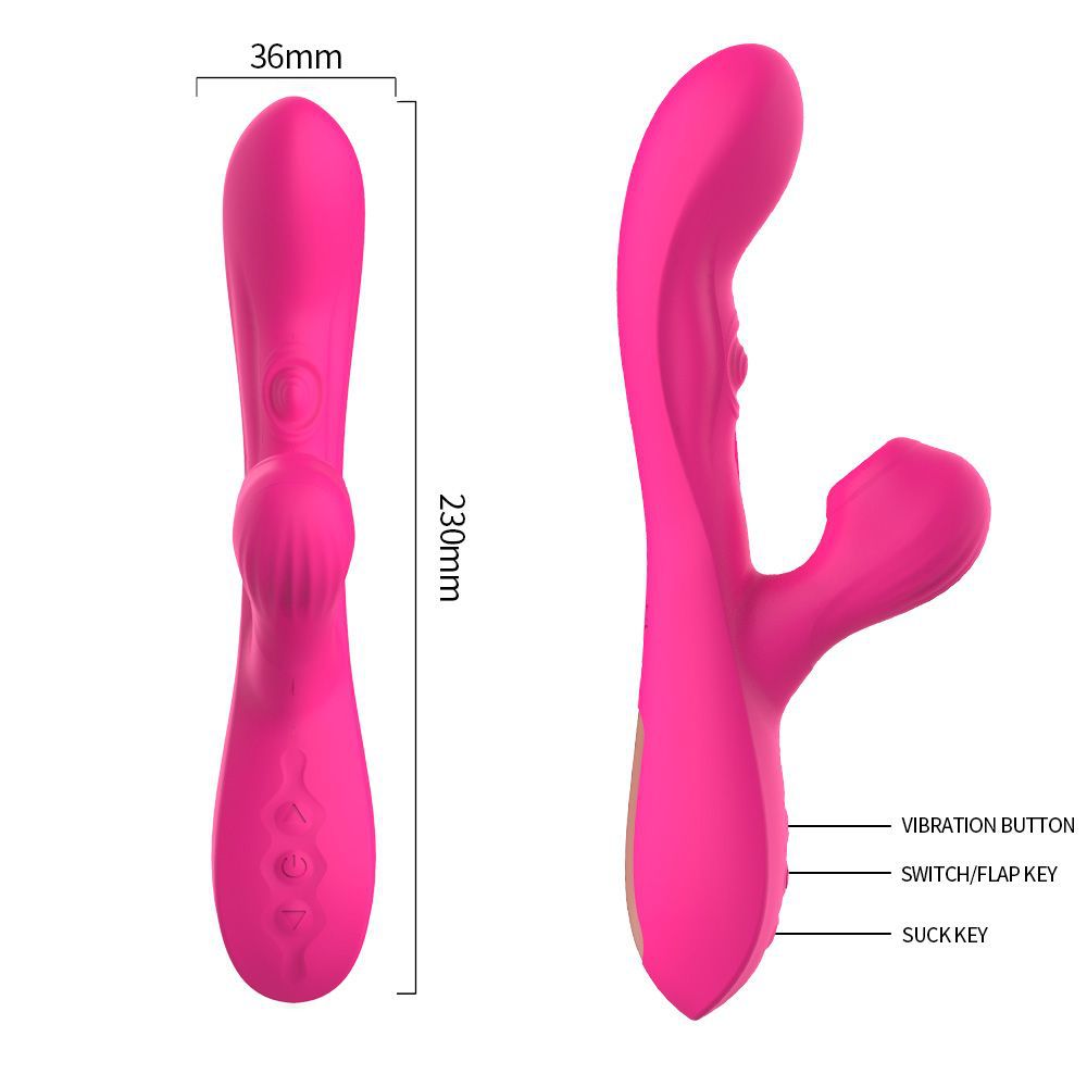 Best Slap Tongue Lick vibrator USB Charging AV Stick for Adults - Nikita Studio