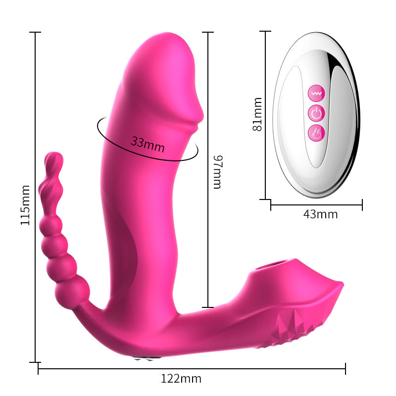 Best Vibration Remote Control Invisible Female Wear Phallus Toy ,, Abuser " for Adults - Nikita Studio