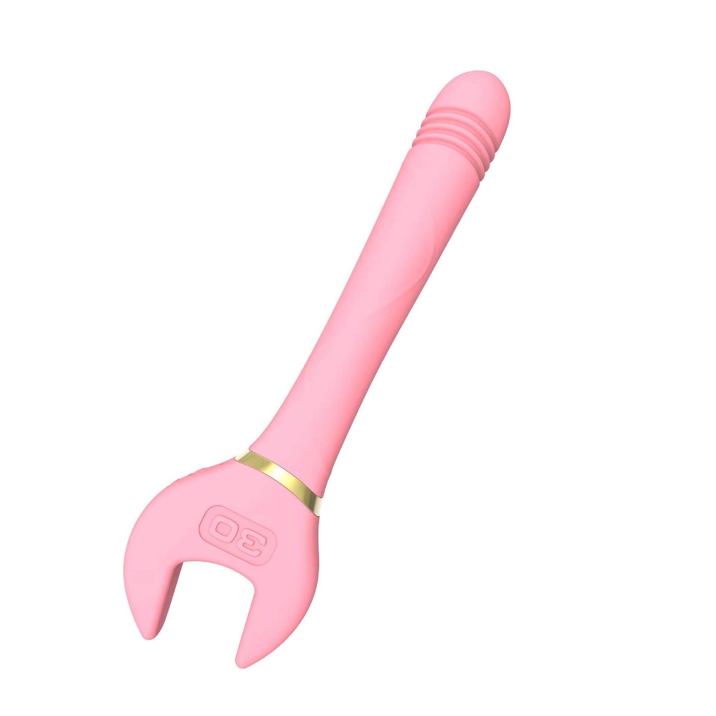 Best multi color pleasure Wrench Self Retracting Silicone vibrating Toy for Adults - Nikita Studio