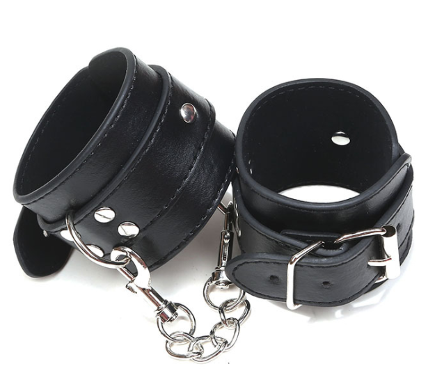 Best BDSM Handcuffs PU Leather for adults - Nikita Studio