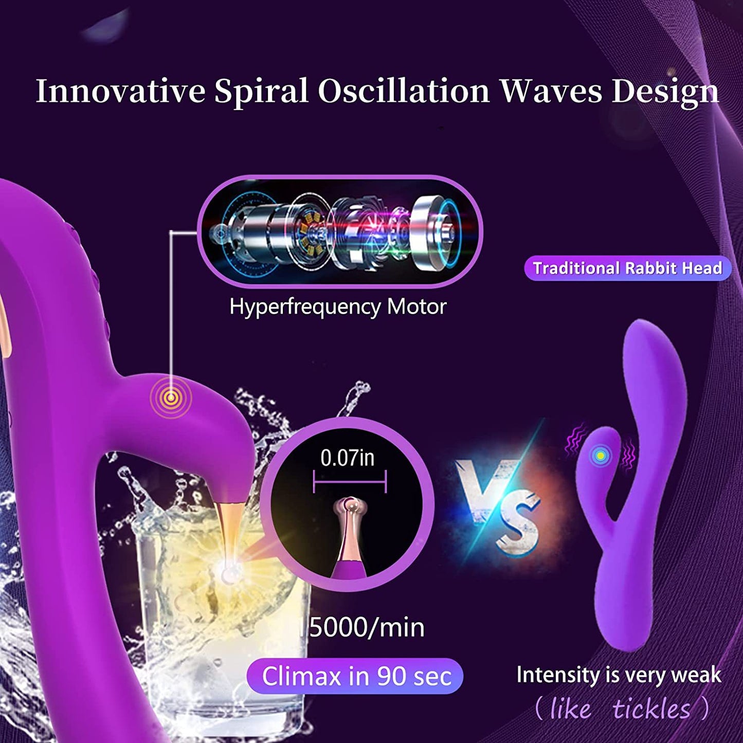 Best Women's Point Tide Vibrating Spear Massage Masturbation Device Supplies for Adults - Nikita Studio