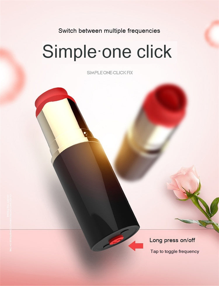 Best Intimate Lipstick Vibrator: Elegant Sensual Pleasure Tool for Women - Nikita Studio