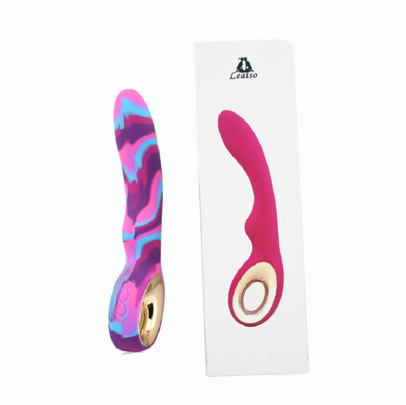 Best Whale Camouflage Luxury Vibrator USB Charging Silicone Rod for Adults - Nikita Studio