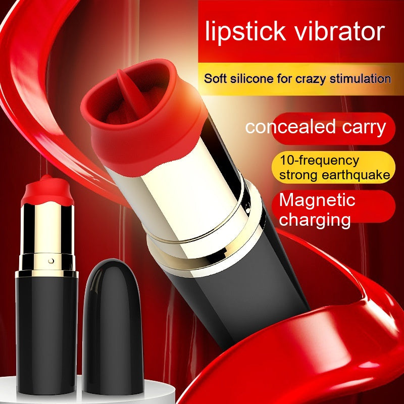 Best Intimate Lipstick Vibrator: Elegant Sensual Pleasure Tool for Women - Nikita Studio