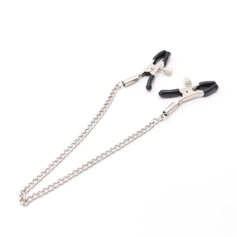 Best Metal Chain Double Nipple Clip for adults - Nikita Studio