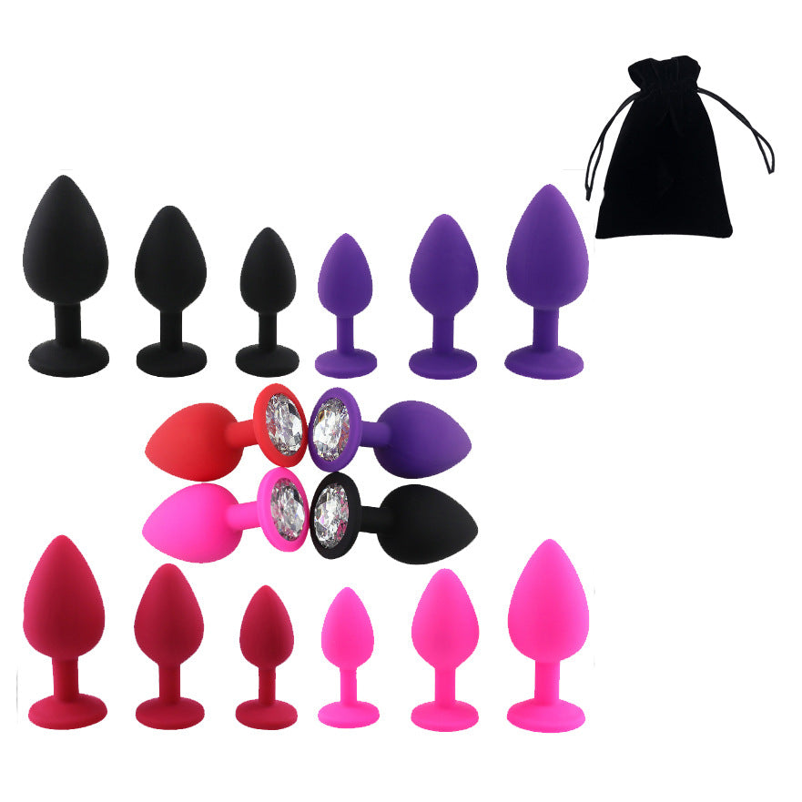 Best Large Medium And Small Color Silicone Product Adult Foreign Trade Hot Selling Alternative Flirting Supplies for adults - Nikita Studio