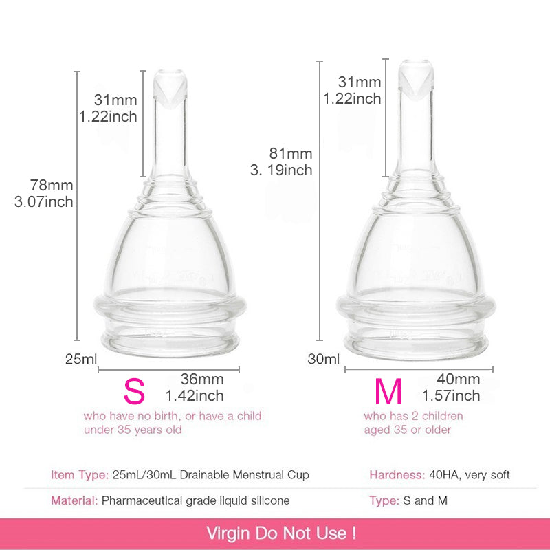 Best rubber Products Silicone Menstrual Cup for Women - Nikita Studio