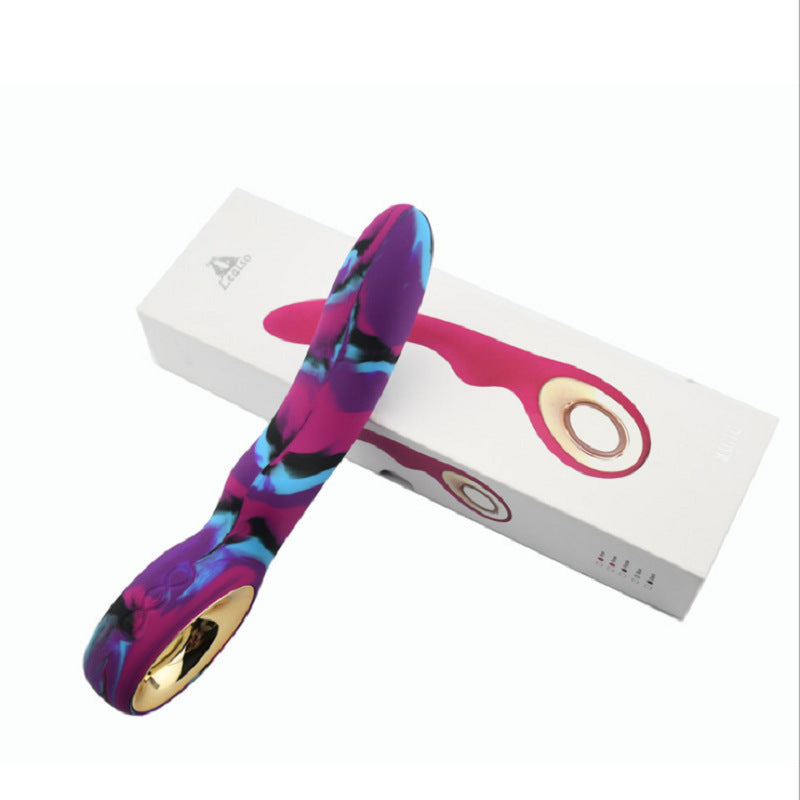 Best Whale Camouflage Luxury Vibrator USB Charging Silicone Rod for Adults - Nikita Studio