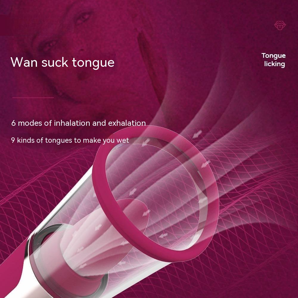 Best Female Tongue Licking Vibrator Breast Teasing Massage Vibration Masturbation Device Sex Toy for Adults - Nikita Studio