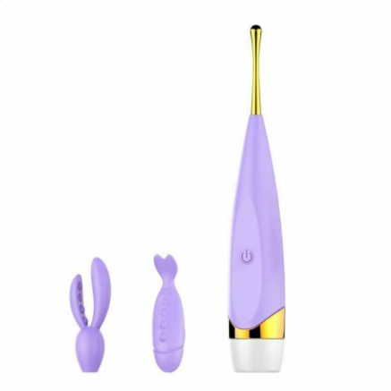 Best Female Sexy Rechargeable AvVibrator High Frequency Honey Bean G-Spot Clitoral Stimulator for Adults - Nikita Studio